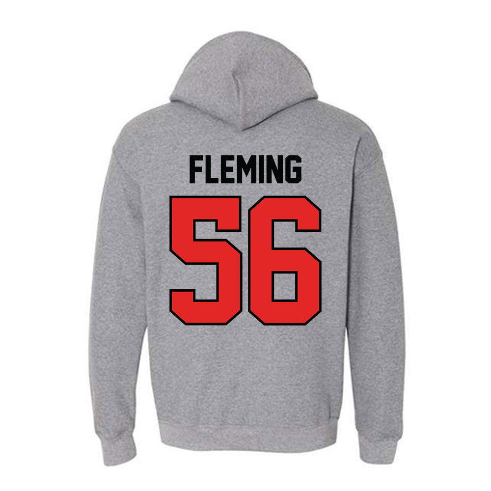 Texas Tech - NCAA Football : Amarie Fleming - Classic Shersey Hooded Sweatshirt-1