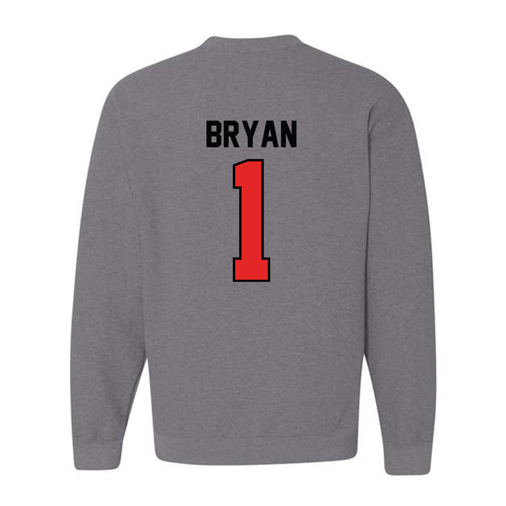 Texas Tech - NCAA Men's Basketball : Tyeree Bryan - Classic Shersey Crewneck Sweatshirt-1