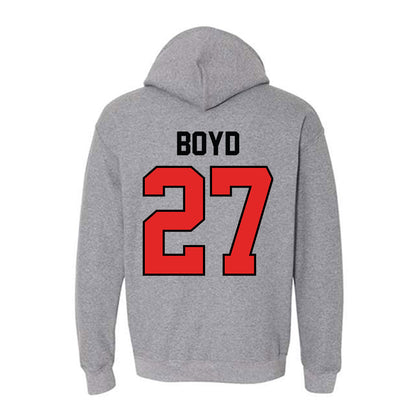 Texas Tech - NCAA Football : Amier Boyd - Classic Shersey Hooded Sweatshirt-1