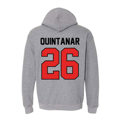 Texas Tech - NCAA Baseball : Matt Quintanar - Classic Shersey Hooded Sweatshirt-1