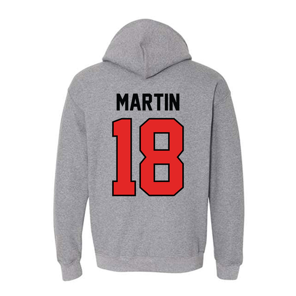 Texas Tech - NCAA Football : SVioarean Martin - Classic Shersey Hooded Sweatshirt-1