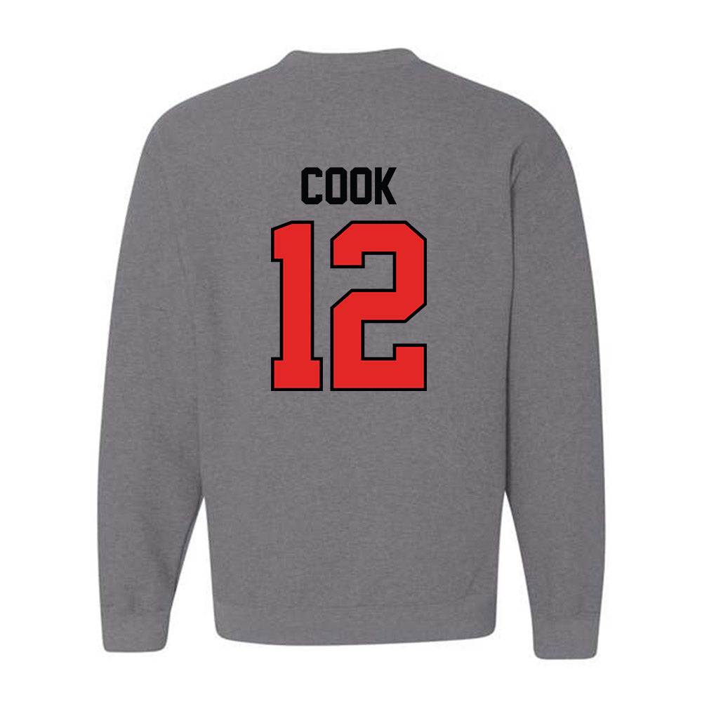 Texas Tech - NCAA Women's Volleyball : Taylor Cook - Classic Shersey Crewneck Sweatshirt-1