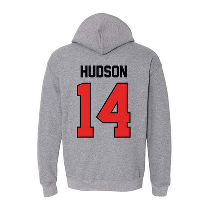 Texas Tech - NCAA Football : Micah Hudson - Classic Shersey Hooded Sweatshirt-1