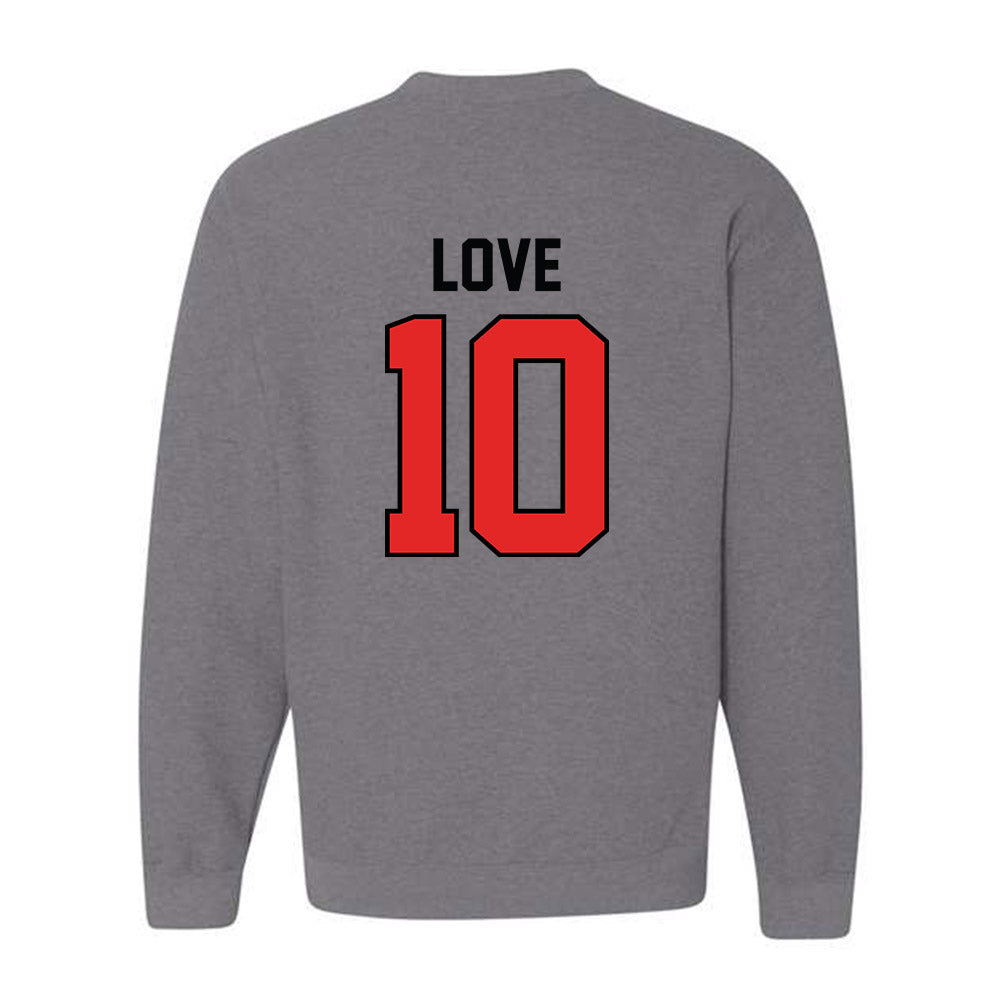 Texas Tech - NCAA Women's Basketball : Sidney Love - Classic Shersey Crewneck Sweatshirt-1