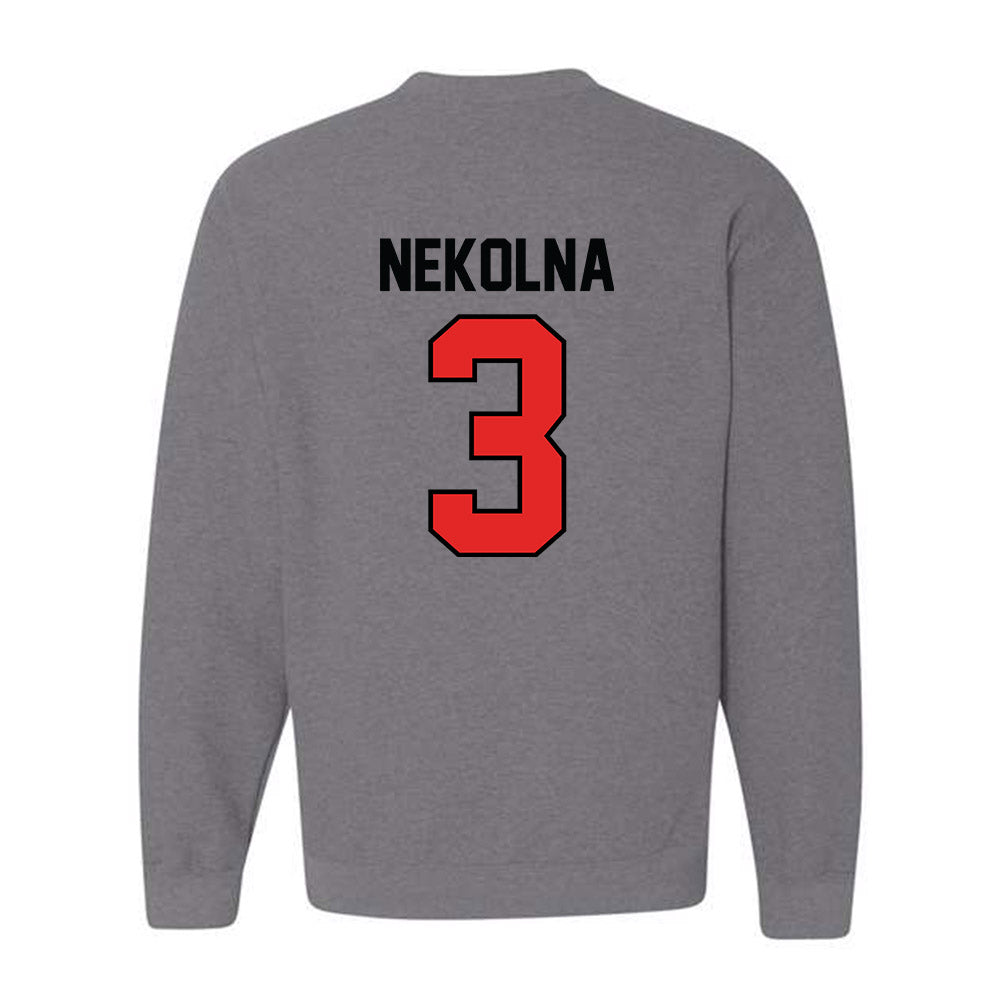 Texas Tech - NCAA Women's Basketball : Julie Nekolna - Classic Shersey Crewneck Sweatshirt-1