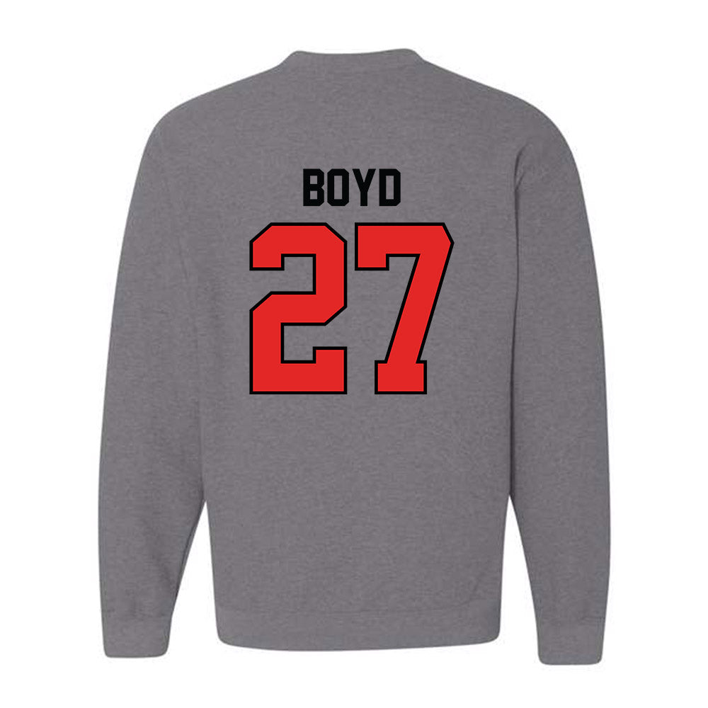 Texas Tech - NCAA Football : Amier Boyd - Classic Shersey Crewneck Sweatshirt-1