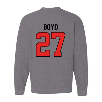 Texas Tech - NCAA Football : Amier Boyd - Classic Shersey Crewneck Sweatshirt-1