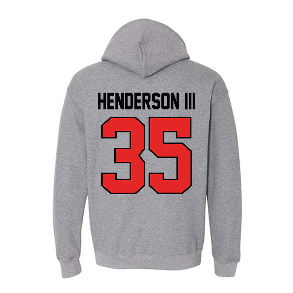 Texas Tech - NCAA Football : Michael Henderson III - Classic Shersey Hooded Sweatshirt-1
