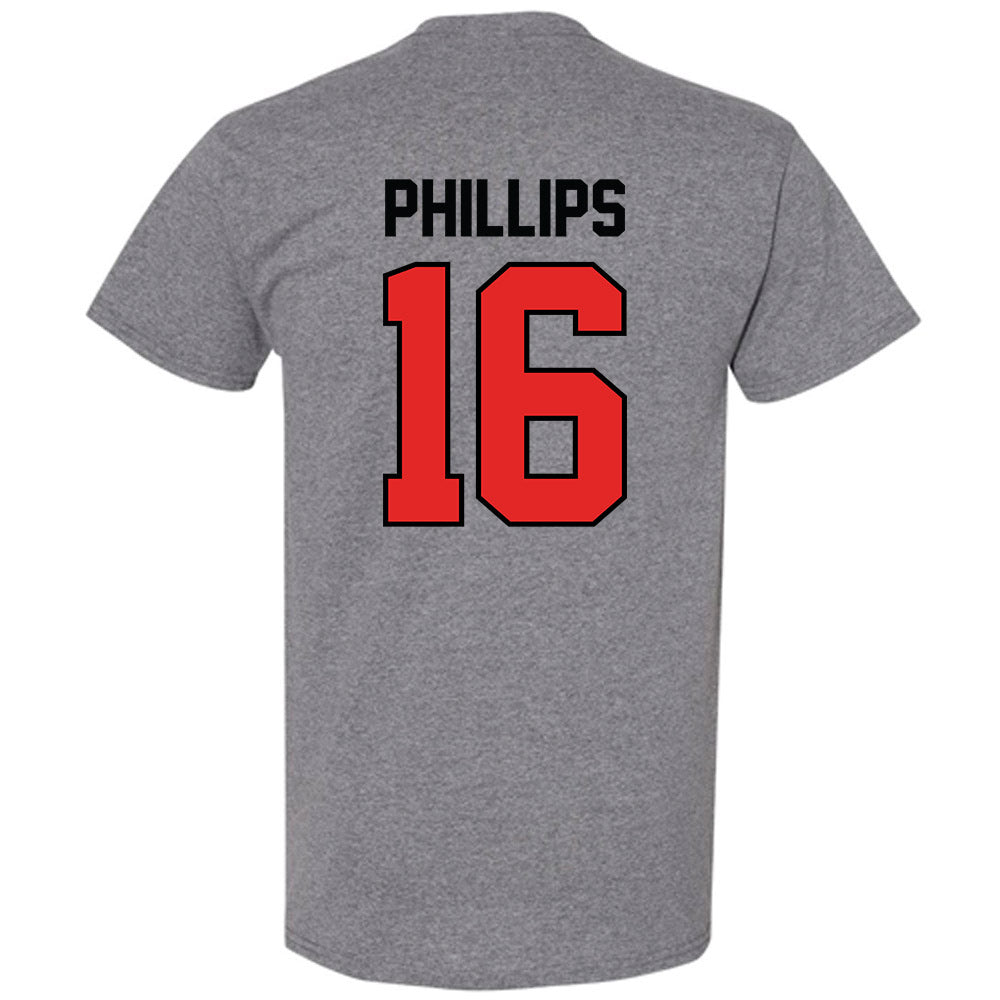 Texas Tech - NCAA Football : Holden Phillips - Classic Shersey T-Shirt-1