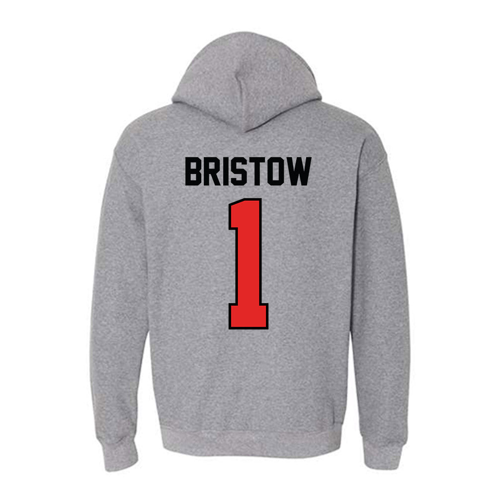Texas Tech - NCAA Women's Basketball : Jalynn Bristow - Classic Shersey Hooded Sweatshirt-1