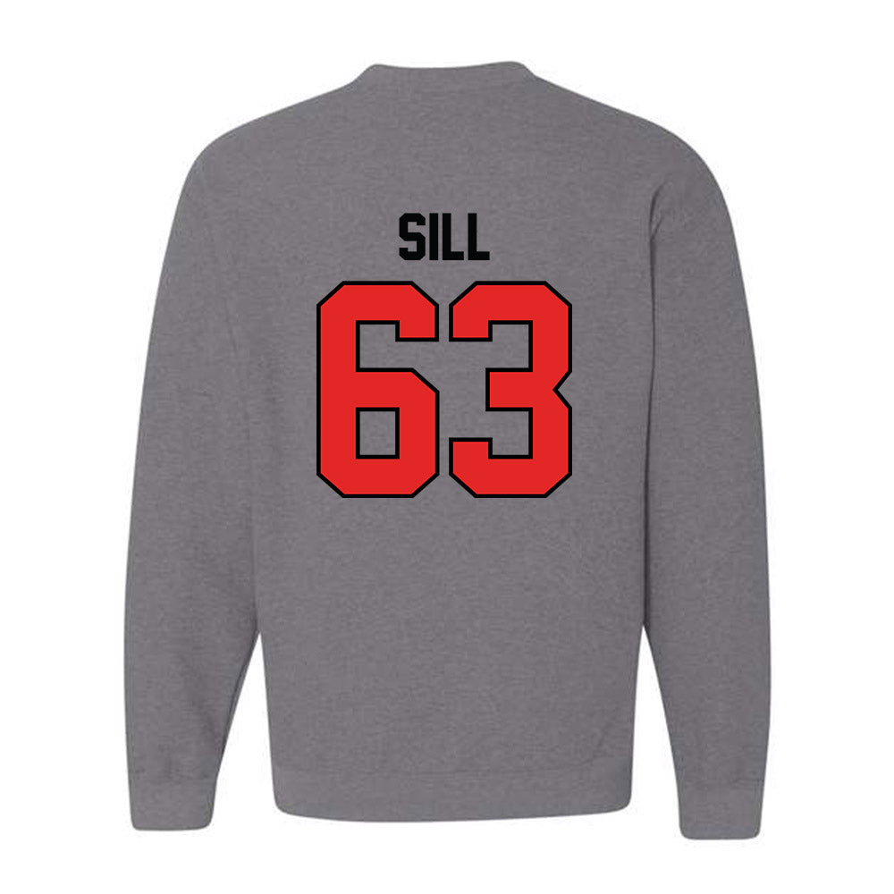 Texas Tech - NCAA Football : Daniel Sill - Classic Shersey Crewneck Sweatshirt-1