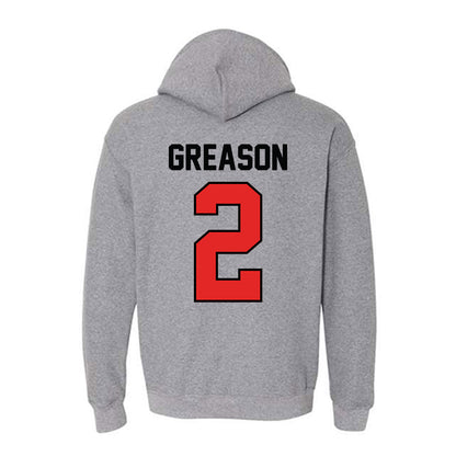 Texas Tech - NCAA Women's Soccer : Raleigh Greason - Classic Shersey Hooded Sweatshirt-1