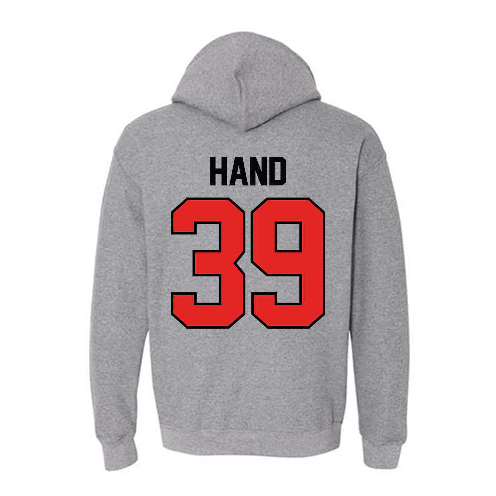 Texas Tech - NCAA Football : Jacob Hand - Classic Shersey Hooded Sweatshirt-1