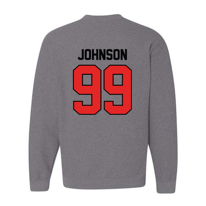Texas Tech - NCAA Football : Jojo Johnson - Classic Shersey Crewneck Sweatshirt-1