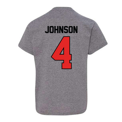 Texas Tech - NCAA Football : Kenny Johnson - Classic Shersey Youth T-Shirt-1