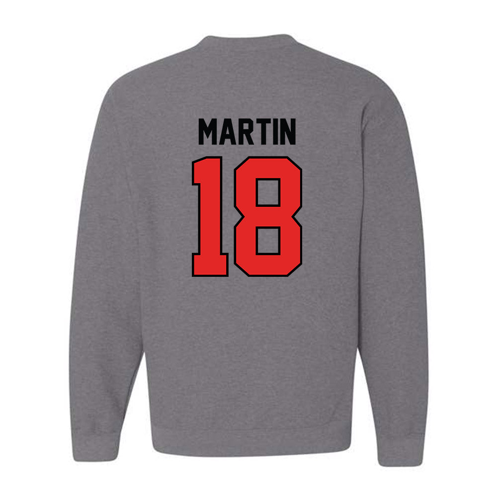 Texas Tech - NCAA Football : SVioarean Martin - Classic Shersey Crewneck Sweatshirt-1