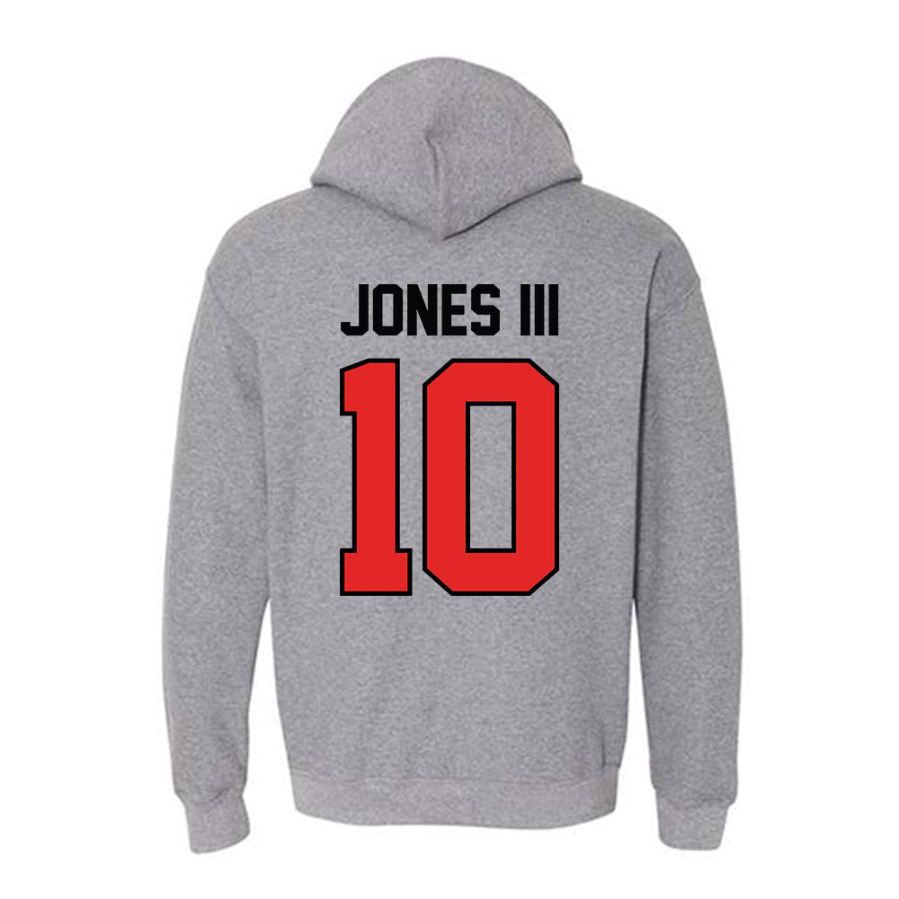 Texas Tech - NCAA Football : Lloyd Jones III - Classic Shersey Hooded Sweatshirt-1