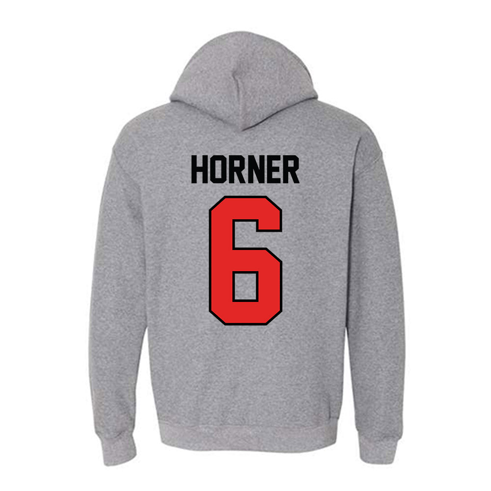 Texas Tech - NCAA Men's Basketball : Leon Horner - Classic Shersey Hooded Sweatshirt