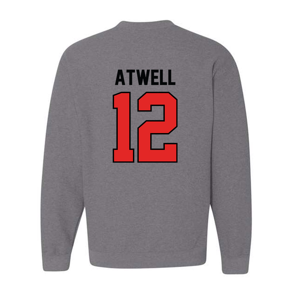 Texas Tech - NCAA Men's Basketball : Donovan Atwell - Classic Shersey Crewneck Sweatshirt-1