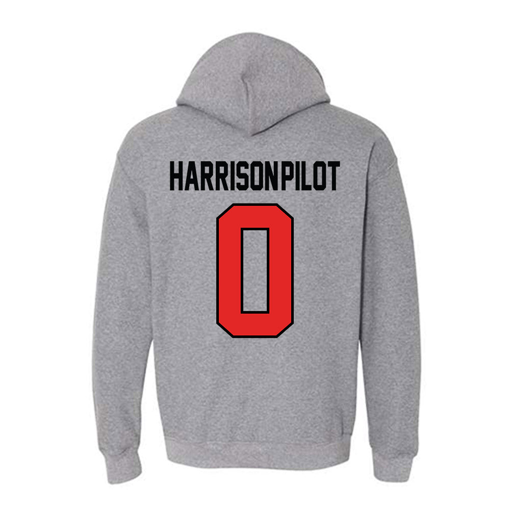 Texas Tech - NCAA Football : Mikal Harrison-Pilot - Classic Shersey Hooded Sweatshirt-1