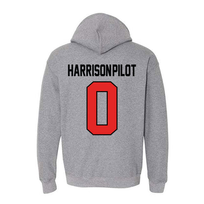 Texas Tech - NCAA Football : Mikal Harrison-Pilot - Classic Shersey Hooded Sweatshirt-1
