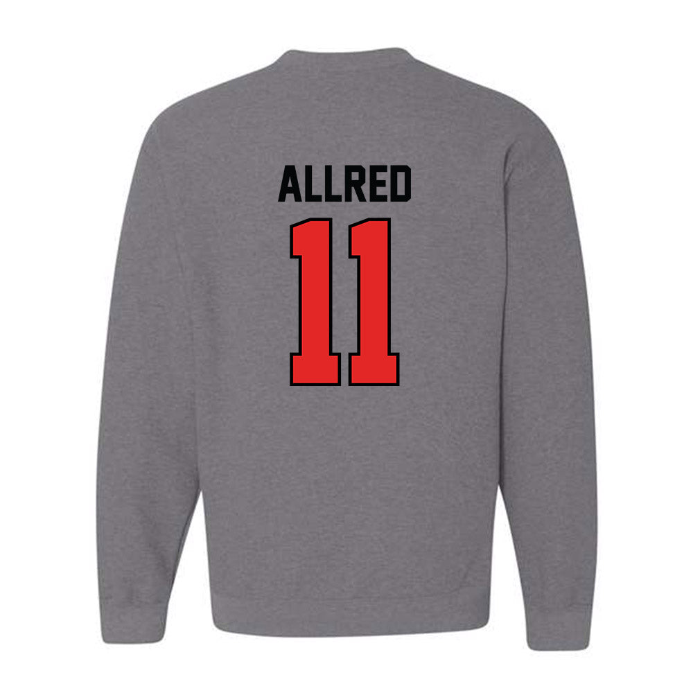 Texas Tech - NCAA Softball : Lauren Allred - Classic Shersey Crewneck Sweatshirt-1