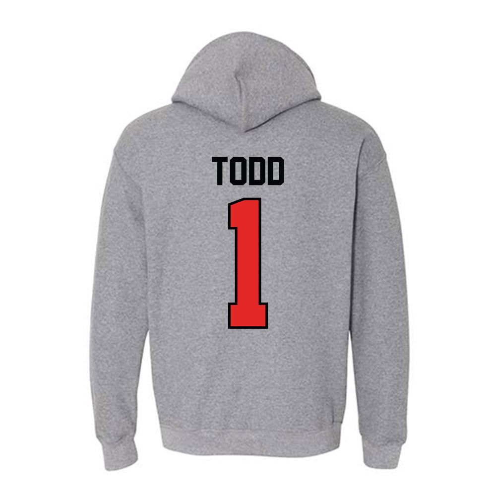 Texas Tech - NCAA Women's Soccer : Adelyn Todd - Classic Shersey Hooded Sweatshirt-1