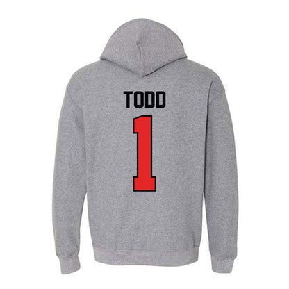 Texas Tech - NCAA Women's Soccer : Adelyn Todd - Classic Shersey Hooded Sweatshirt-1