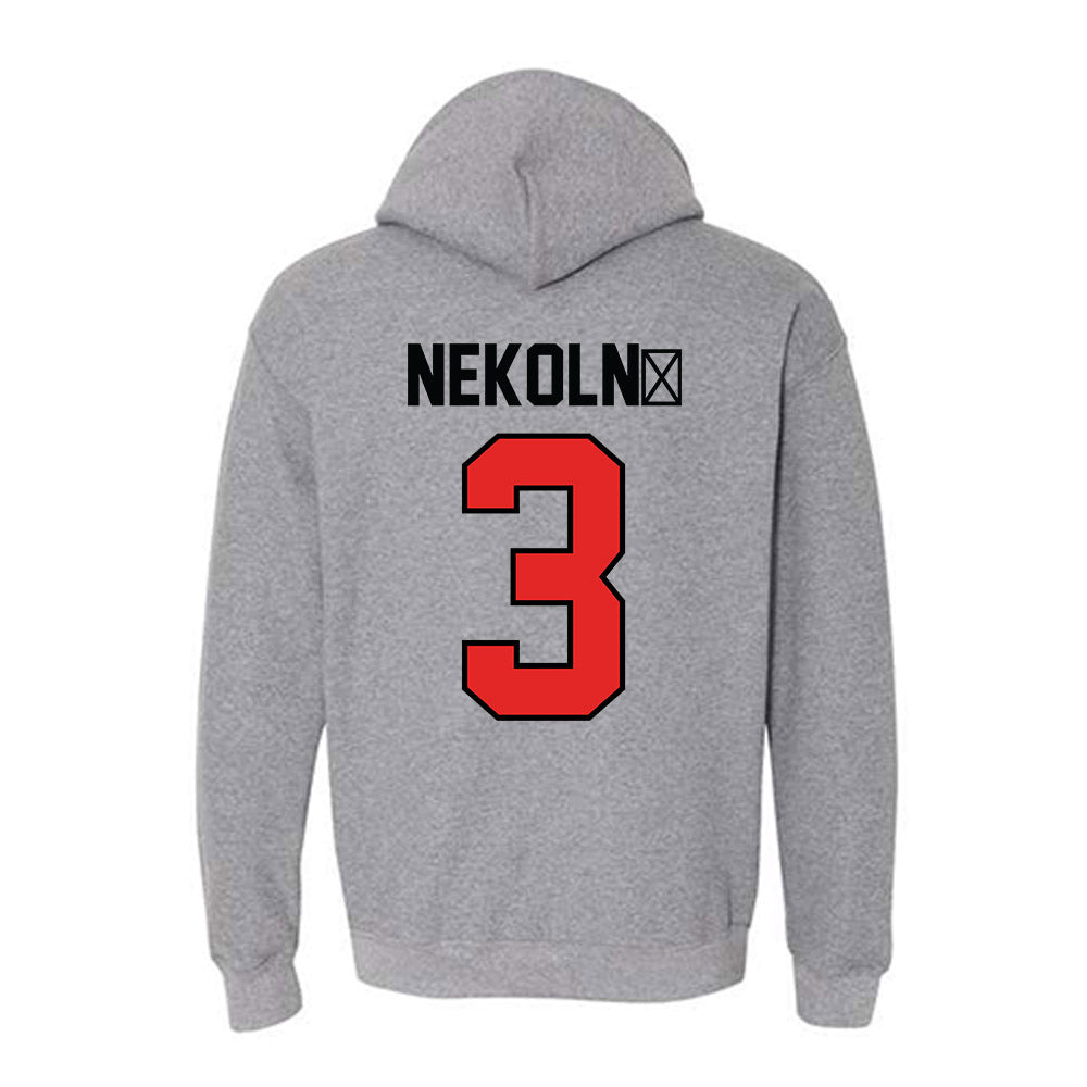 Texas Tech - NCAA Women's Basketball : Julie Nekoln� - Classic Shersey Hooded Sweatshirt-1
