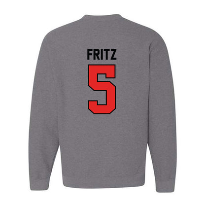 Texas Tech - NCAA Women's Basketball : Denae Fritz - Classic Shersey Crewneck Sweatshirt-1