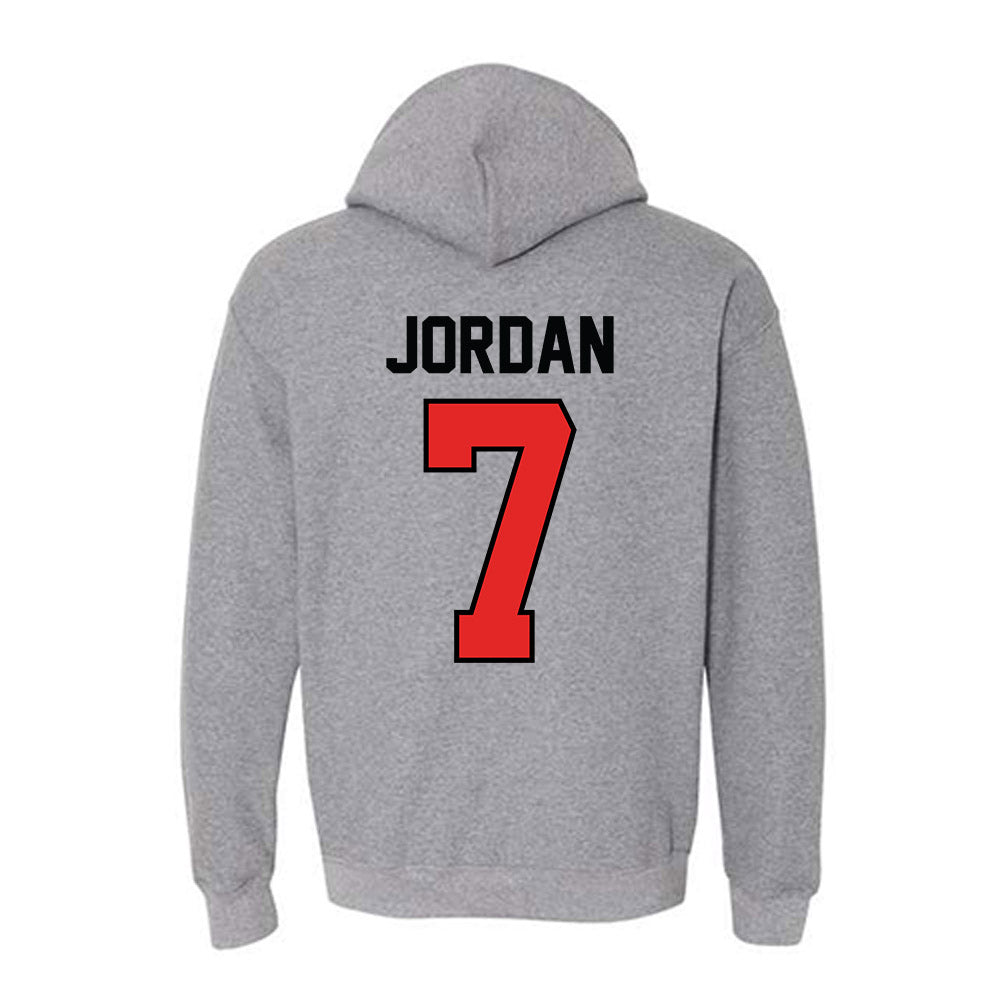 Texas Tech - NCAA Football : Brenden Jordan - Classic Shersey Hooded Sweatshirt
