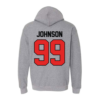 Texas Tech - NCAA Football : Jojo Johnson - Classic Shersey Hooded Sweatshirt-1