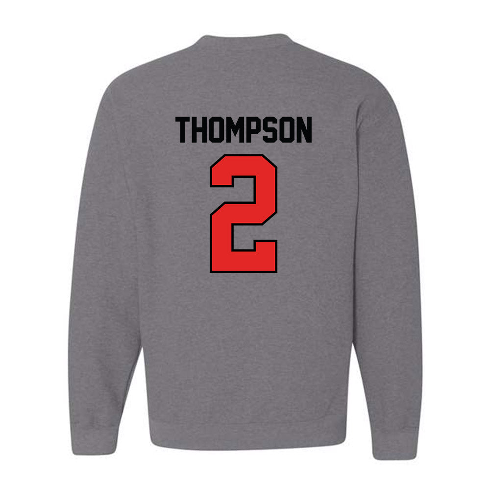 Texas Tech - NCAA Baseball : Kyeler Thompson - Classic Shersey Crewneck Sweatshirt-1