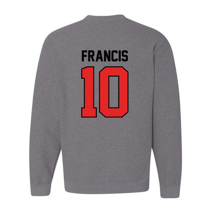 Texas Tech - NCAA Men's Basketball : Jack Francis Francis - Classic Shersey Crewneck Sweatshirt-1