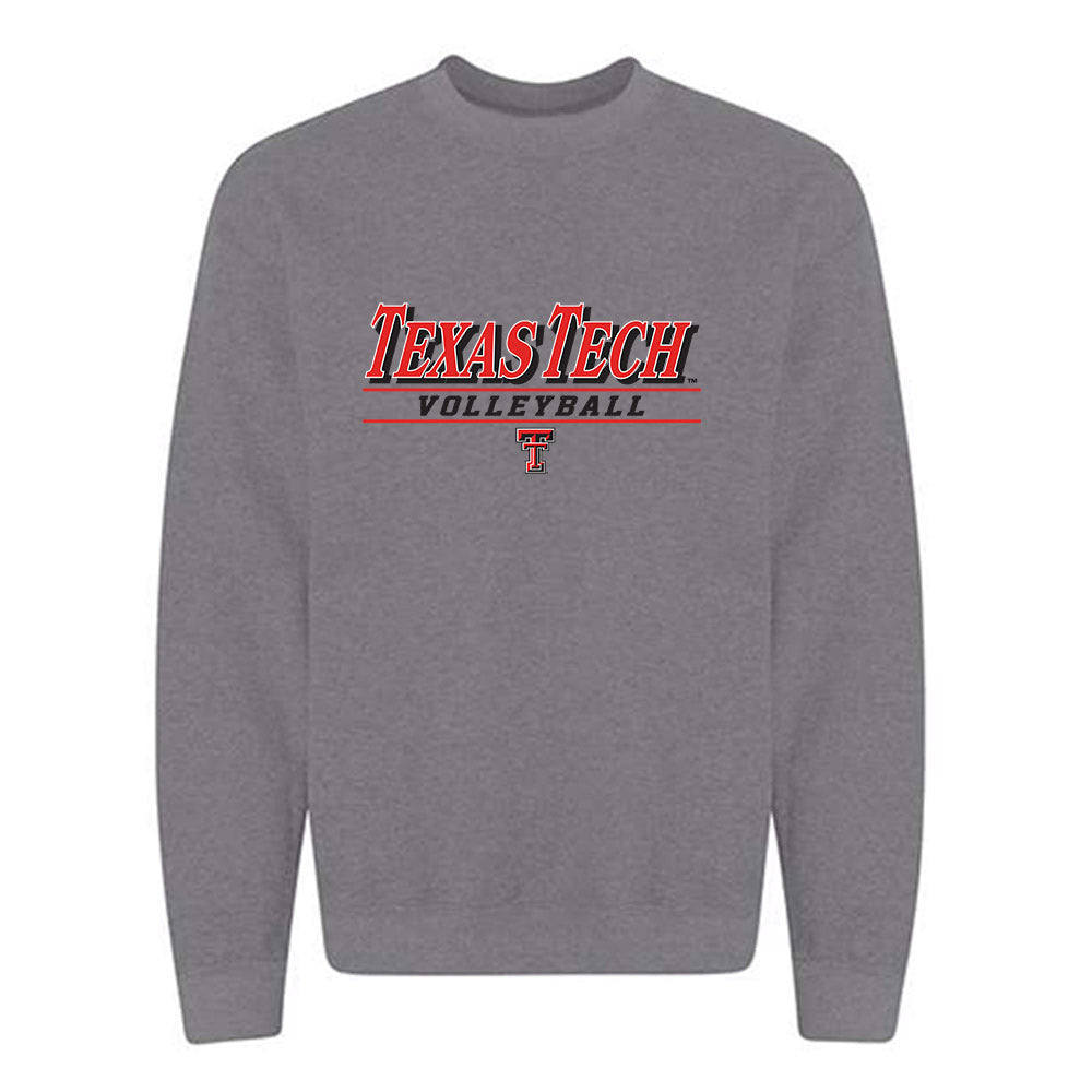 Texas Tech - NCAA Women's Volleyball : Gretchen Sigman - Classic Shersey Crewneck Sweatshirt-0