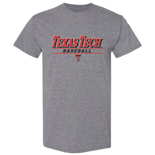 Texas Tech - NCAA Baseball : Heeryun Han - Classic Shersey T-Shirt-0