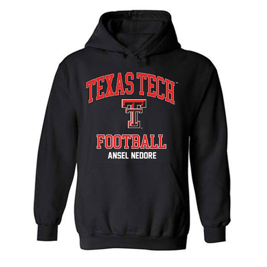 Texas Tech - NCAA Football : Ansel Nedore - Classic Fashion Shersey Hooded Sweatshirt-0
