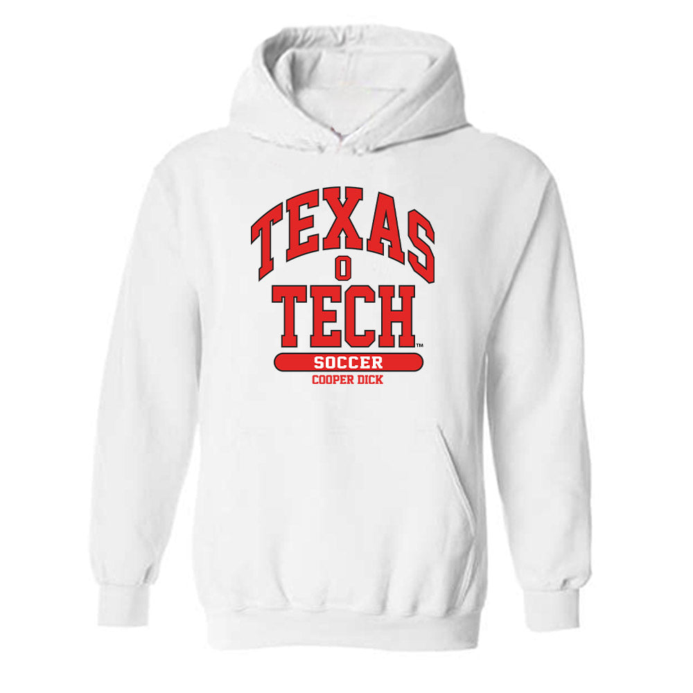 Texas Tech - NCAA Women's Soccer : Cooper Dick - Classic Fashion Shersey Hooded Sweatshirt-0