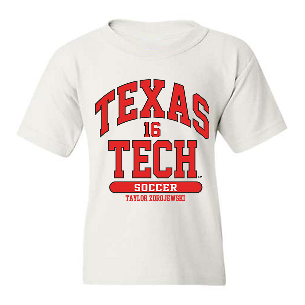 Texas Tech - NCAA Women's Soccer : Taylor Zdrojewski - Classic Fashion Shersey Youth T-Shirt-0