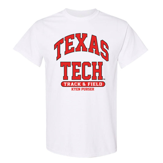 Texas Tech - NCAA Men's Track & Field : KYEN PURSER - Classic Fashion Shersey T-Shirt-0