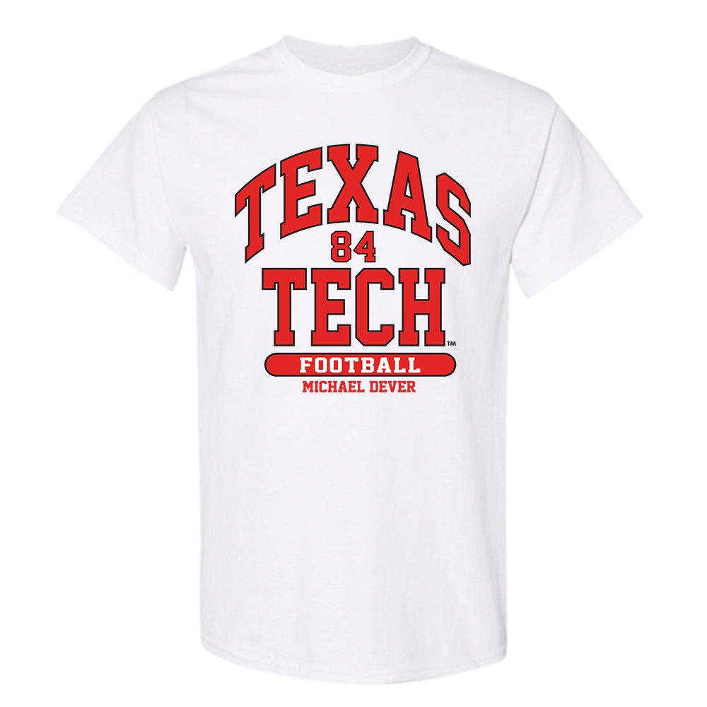 Texas Tech - NCAA Football : Michael Dever - Classic Fashion Shersey T-Shirt-0