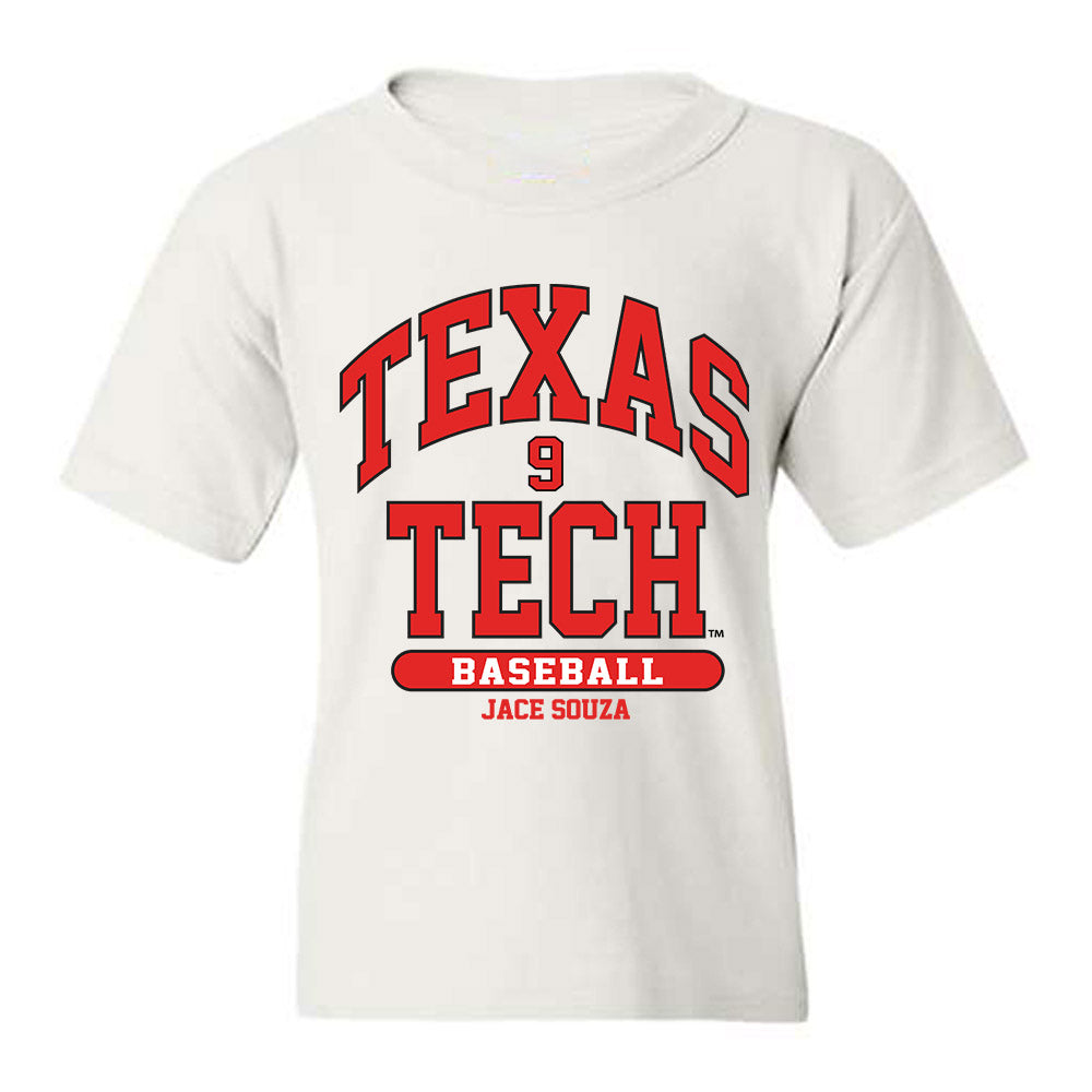 Texas Tech - NCAA Baseball : Jace Souza - Classic Fashion Shersey Youth T-Shirt-0