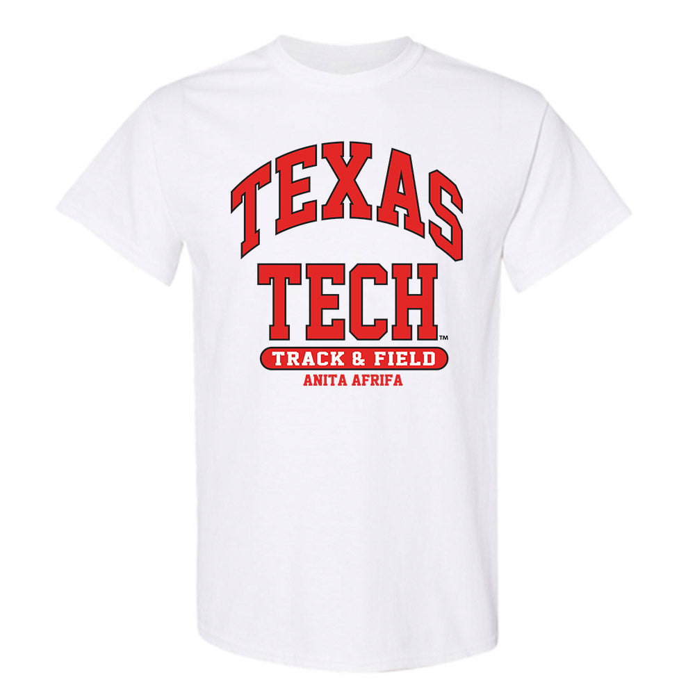 Texas Tech - NCAA Women's Track & Field : Anita Afrifa - Classic Fashion Shersey T-Shirt-0