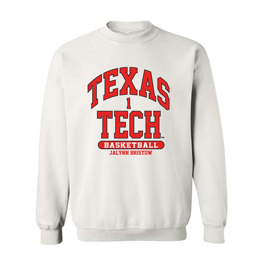 Texas Tech - NCAA Women's Basketball : Jalynn Bristow - Classic Fashion Shersey Crewneck Sweatshirt-0