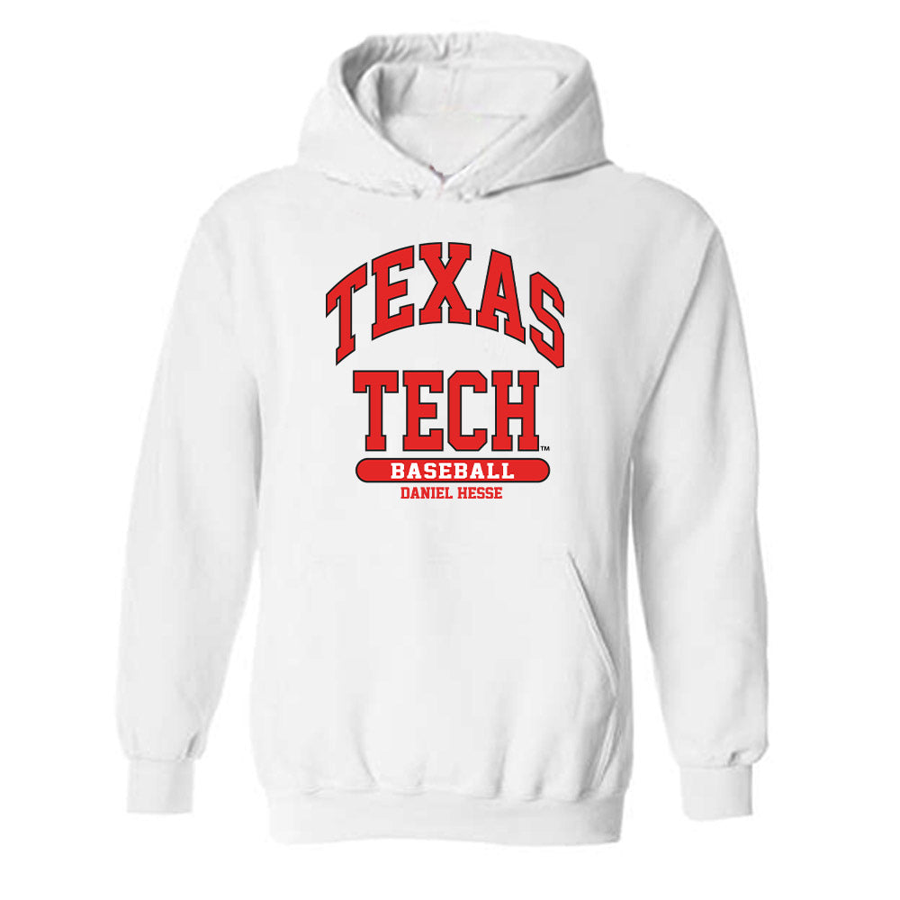 Texas Tech - NCAA Baseball : Daniel Hesse - Classic Fashion Shersey Hooded Sweatshirt-0