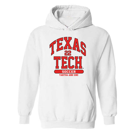 Texas Tech - NCAA Women's Soccer : Tabitha "Abbi" Sine - Classic Fashion Shersey Hooded Sweatshirt-0