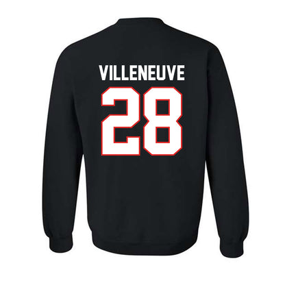 Texas Tech - NCAA Baseball : Robin Villeneuve - Sports Shersey Crewneck Sweatshirt-1