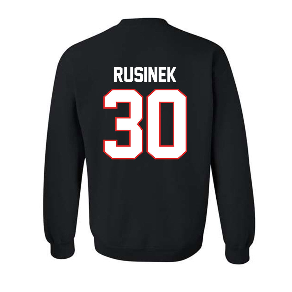Texas Tech - NCAA Baseball : Jesse Rusinek - Sports Shersey Crewneck Sweatshirt-1