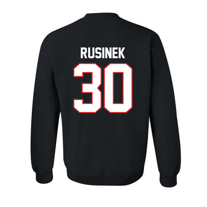 Texas Tech - NCAA Baseball : Jesse Rusinek - Sports Shersey Crewneck Sweatshirt-1