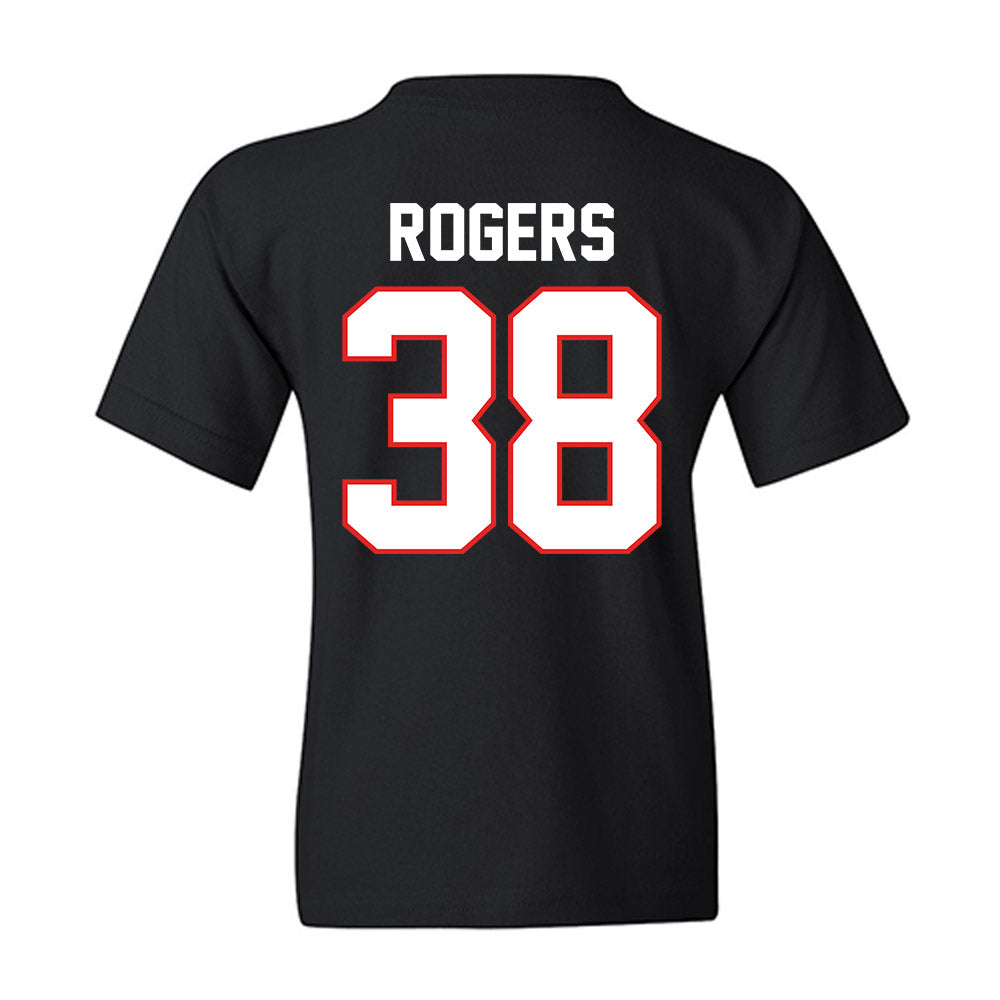 Texas Tech - NCAA Baseball : Jacob Rogers - Sports Shersey Youth T-Shirt-1